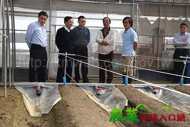 陳文德副主委關心青年農民，鼓勵開創綠金蘆筍產業