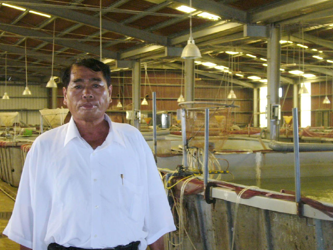 邱益華「台灣鯛」養殖技術獨步全球